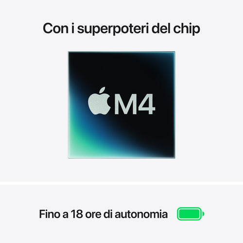 APPLE 15-INCH MACBOOK AIR APPLE M4 CHIP WITH 10-CORE CPU AND 10-CORE GPU 24GB 512GB SSD SILVER