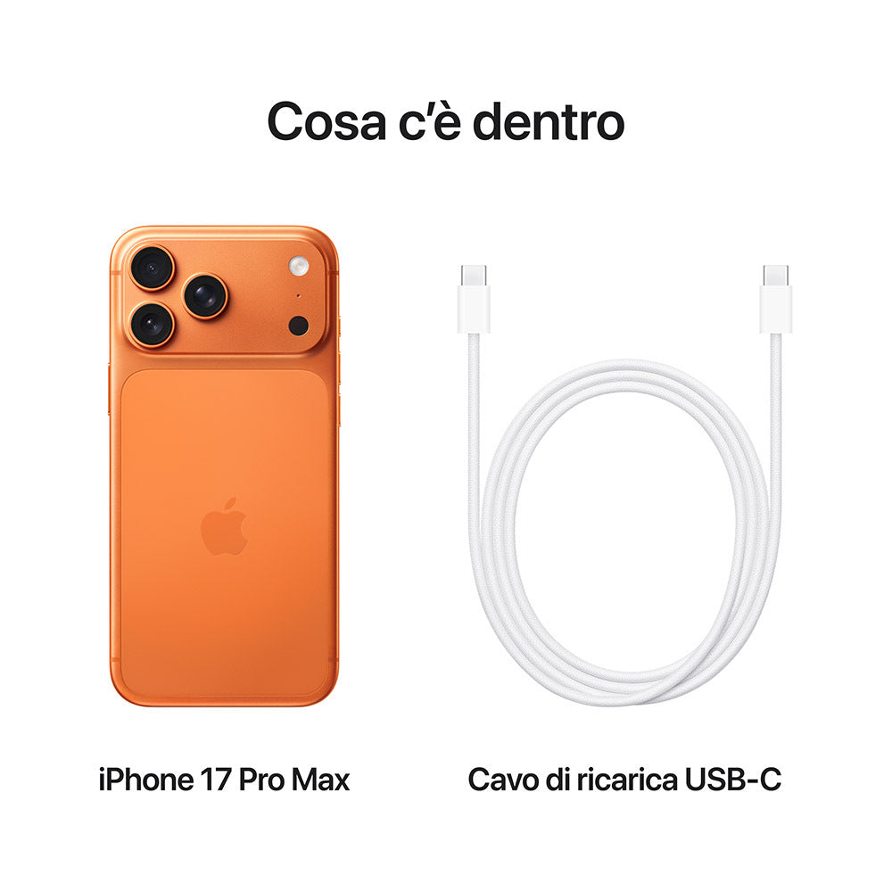 Apple iPhone 17 Pro Max 1TB Arancione Cosmico Usato