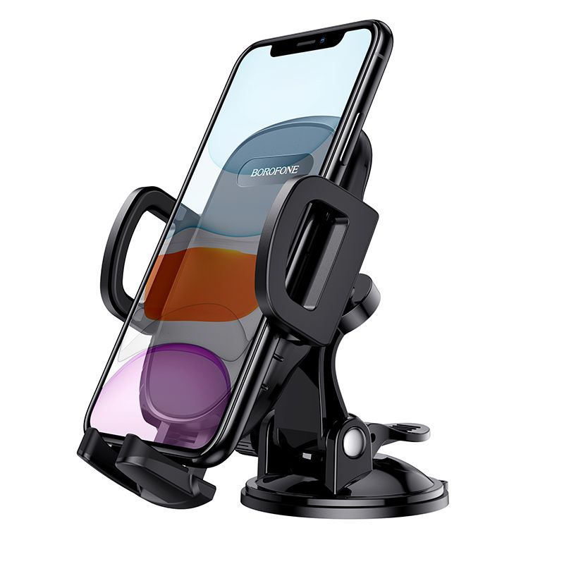 Supporto auto BH37 con ventosa nero