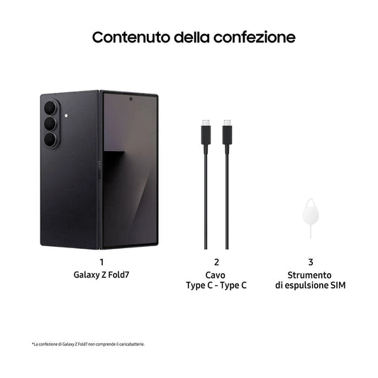 Samsung Galaxy Z Fold 7 512GB Jet Black