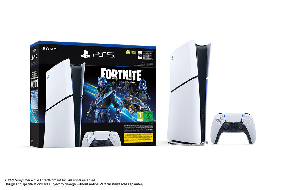 Sony Playstation 5 Digital Edition Fortnite 1 TB Wi-Fi Nero, Bianco