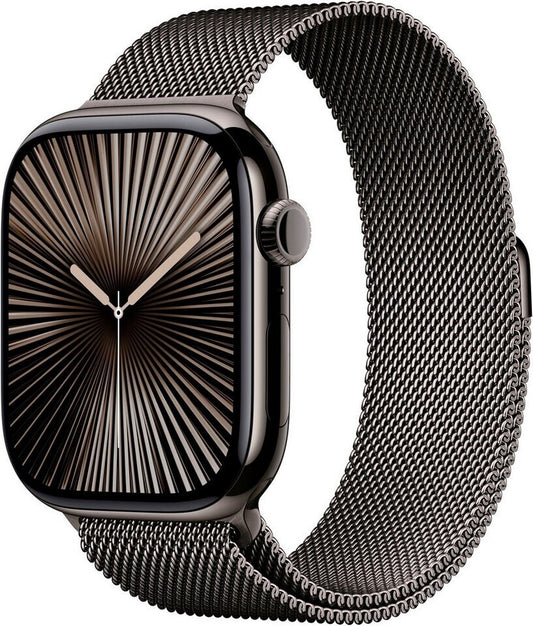 Apple Watch Series 10 OLED 46 mm Digitale 416 x 496 Pixel Cell Wi-Fi GPS Milanese pari al nuovo.  1 mese di vita.