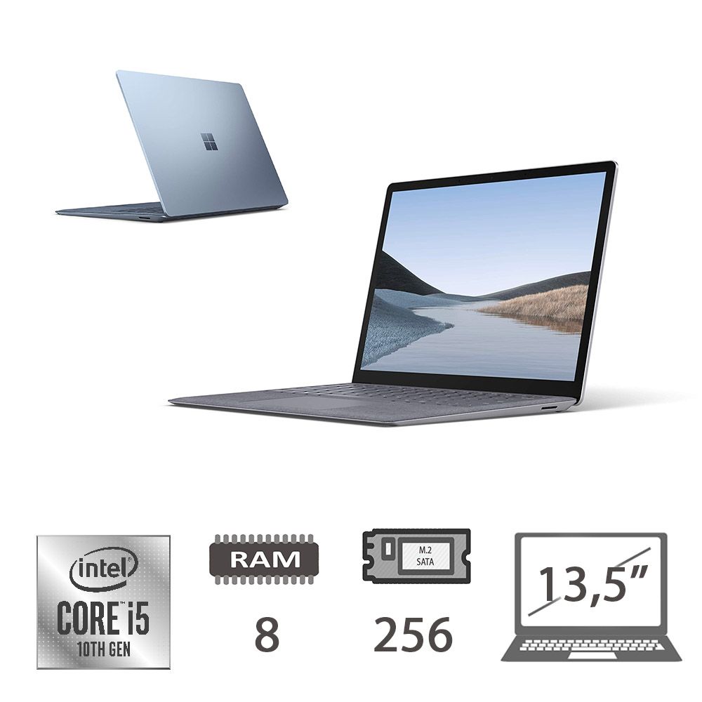MS SURFACE LAPTOP 3 i5-1035G7 8/256 13 W10P Silver- RICONDIZIONATO GRADO A